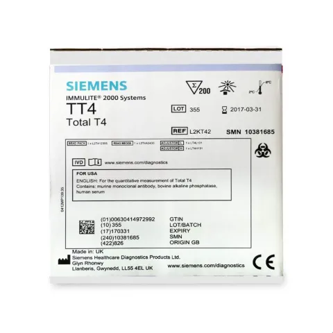 Immulite, Total T4, 200 tests