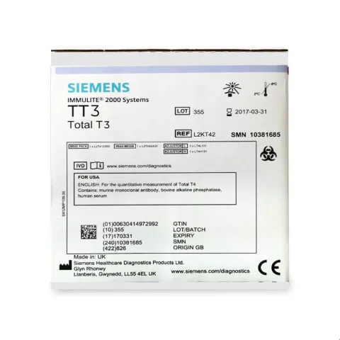 Immulite, Total T3, 600 tests